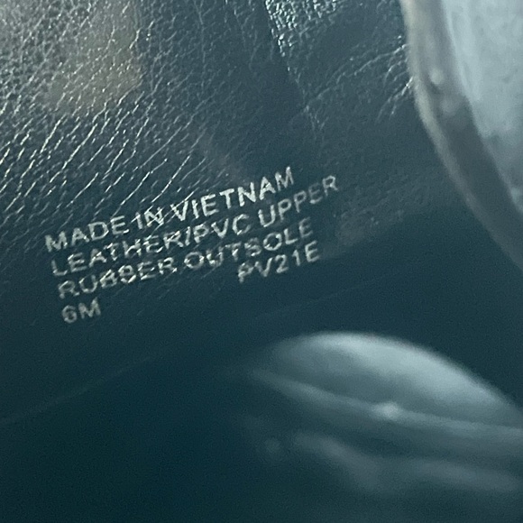 Michael Kors Lawson Open Toe Booties Heels Black/Brown MK Logo 6M - Picture 8 of 10